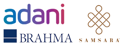 Adani & Brahma Samsara Floors Logo